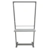 Shelf kit mounted on frame