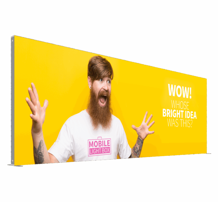 20' x 8' Mobile Light Box for Tradeshow booths