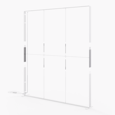 MLB300 vertical extension kit 60cm for Mobile Light Box frame systems