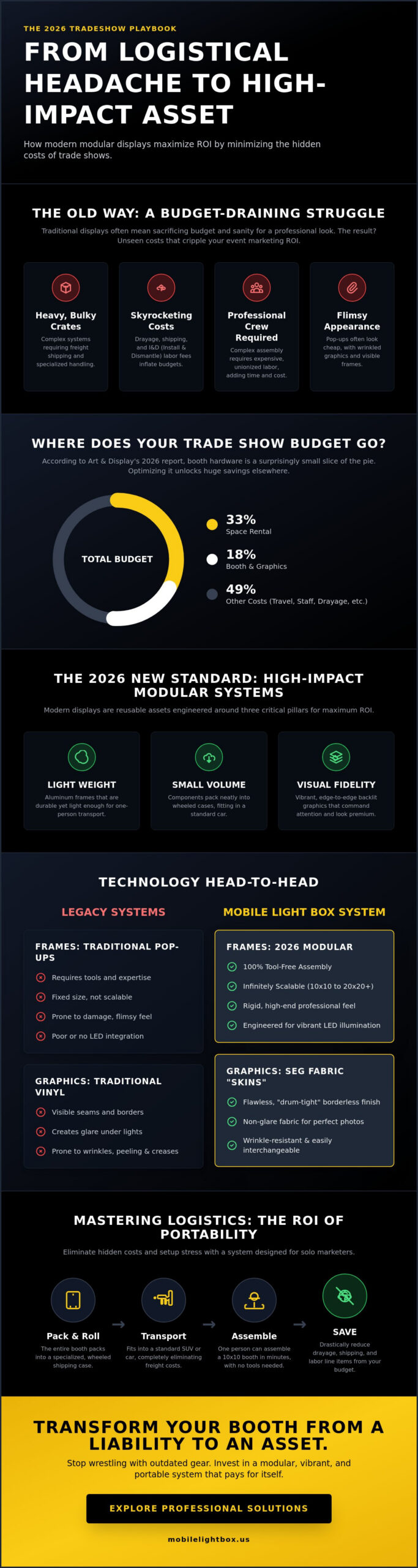 The Ultimate Guide to Portable Product Displays for High-Impact Marketing in 2026