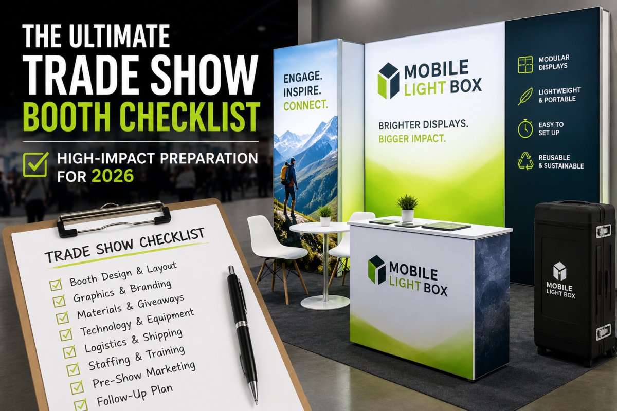 The Ultimate Trade Show Booth Checklist: High-Impact Preparation for 2026