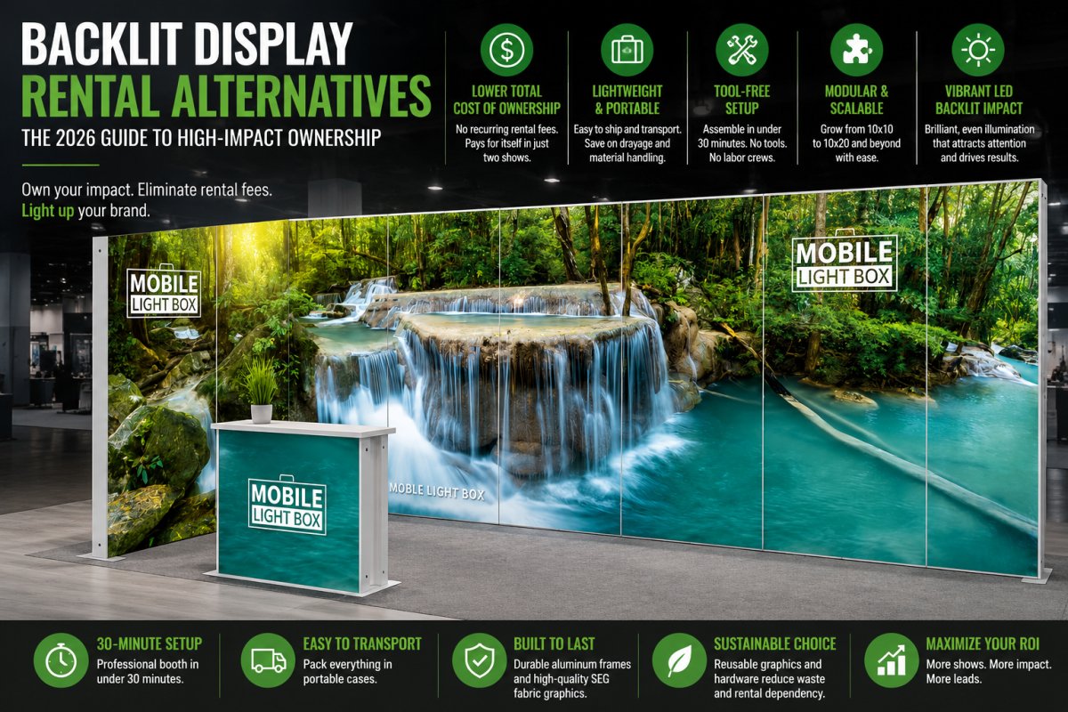 Backlit Display Rental Alternatives: The 2026 Guide to High-Impact ...
