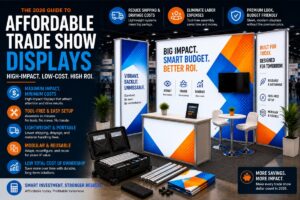 Affordable Trade Show Displays: The 2026 Guide to High-Impact, Low-Cost Exhibiting