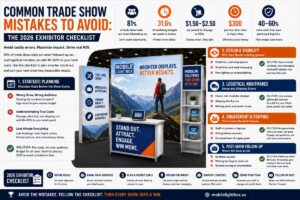 Common Trade Show Mistakes to Avoid: The 2026 Exhibitor Checklist