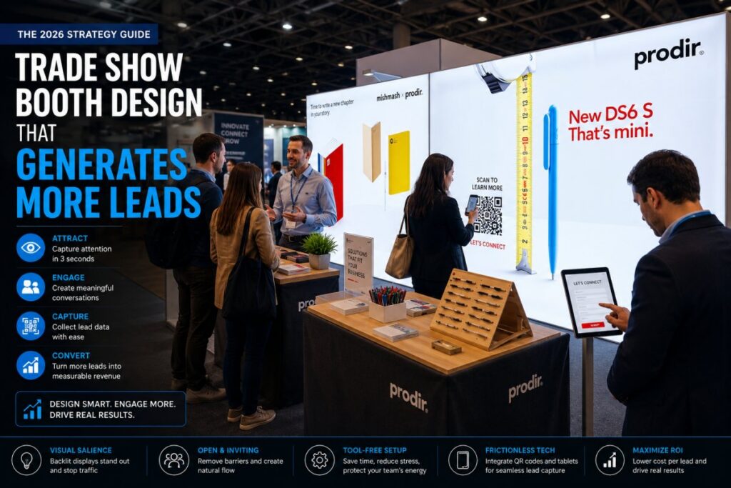 Trade Show Booth Design for Lead Generation