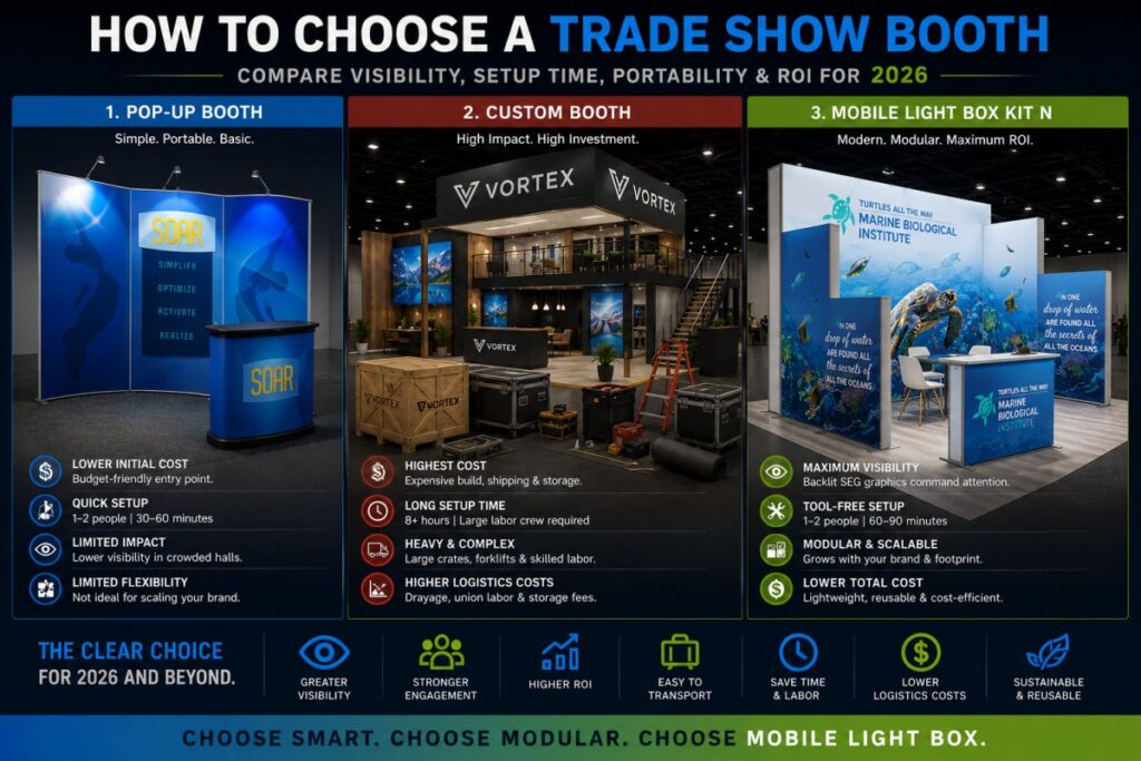 How to Choose a Trade Show Booth: The 2026 Strategy Guide